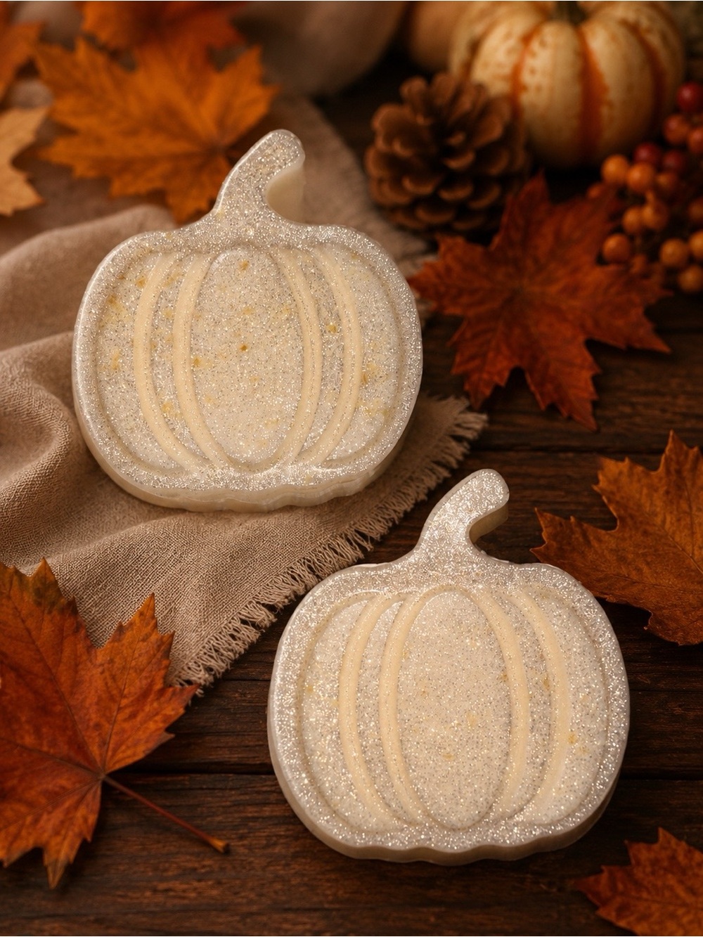 Calabaza blanca soap 2 set